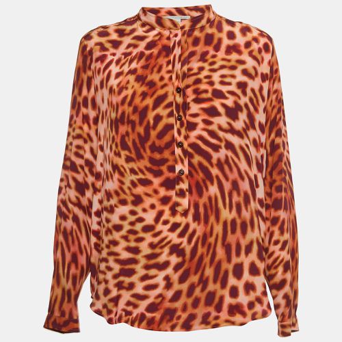 Stella McCartney Multicolor Print Silk Buttoned Shirt Blouse M - Stella McCartney - Modalova