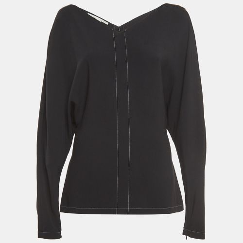 Stretch Crepe V-Neck Top M - Stella McCartney - Modalova