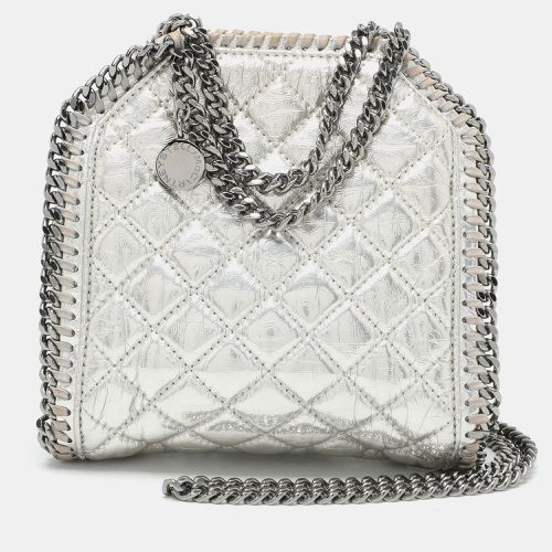 Stella McCartney Silver Faux Leather Falabella Crossbody Bag - Stella McCartney - Modalova