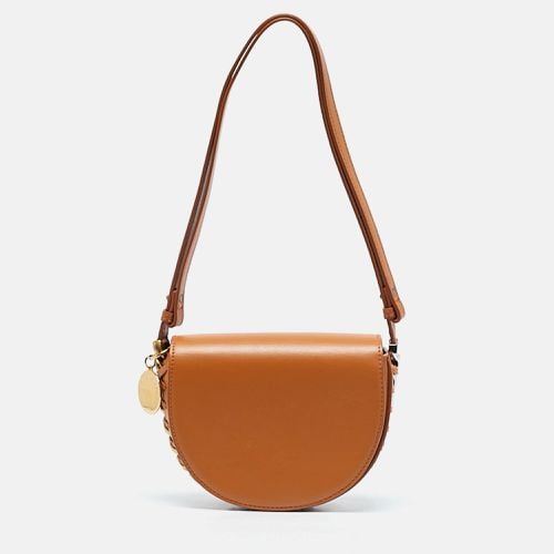 Stella McCartney Tan Faux Leather Small Frayme Shoulder Bag - Stella McCartney - Modalova