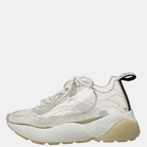 Stella McCartney White PVC Eclypse Sneakers Size 39 - Stella McCartney - Modalova