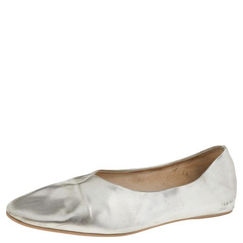 Stella McCartney Silver Faux Leather Ballet Flats Size 36 - Stella McCartney - Modalova