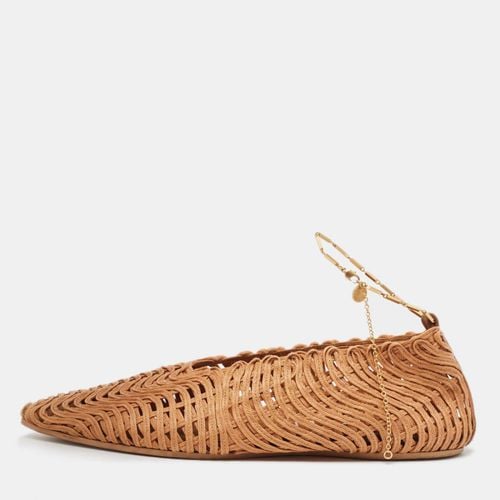 Stella McCartney Brown Woven Fabric Ballet Flats Size 37.5 - Stella McCartney - Modalova