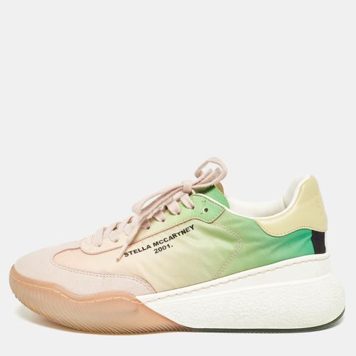 Stella McCartney Multicolor Fabric and Faux Suede Low Top Sneakers Size 38 - Stella McCartney - Modalova