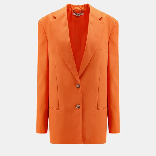 Stella Mccartney Orange Viscose Blazer M - Stella McCartney - Modalova