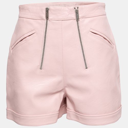 Stella McCartney Rose Pink Faux Leather Kallie Shorts S - Stella McCartney - Modalova