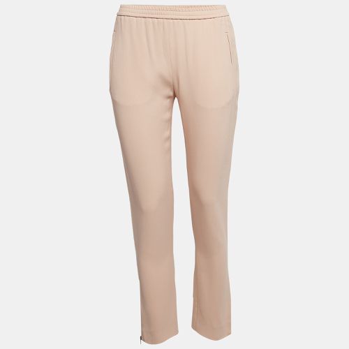 Stella McCartney Pink Stretch Crepe Tamara Trousers S - Stella McCartney - Modalova