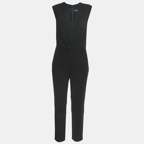 Polo Ralph Lauren Black Crepe Sleeveless Jumpsuit S - Polo Ralph Lauren - Modalova