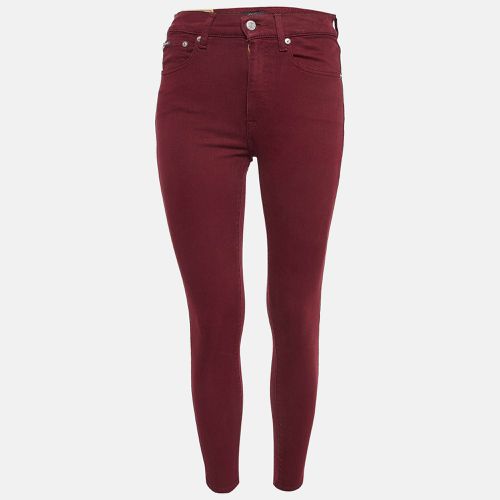 Polo Ralph Lauren Burgundy Denim Skinny Jeans S Waist 26" - Polo Ralph Lauren - Modalova