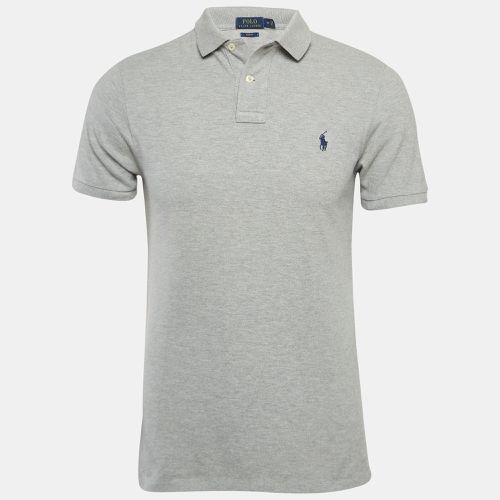 Polo Ralph Lauren Grey Cotton Slim Film Polo T-Shirt M - Polo Ralph Lauren - Modalova