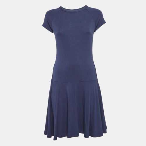 Polo Ralph Lauren Navy Blue Knit Mini Dress S - Polo Ralph Lauren - Modalova