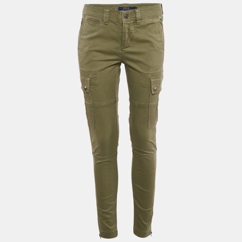 Polo Ralph Lauren Khaki Green Cotton Cargo Pants S - Polo Ralph Lauren - Modalova