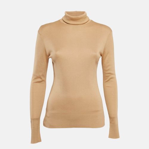 Polo Ralph Lauren Beige Cashmere Knit Turtle Neck Sweater S - Polo Ralph Lauren - Modalova