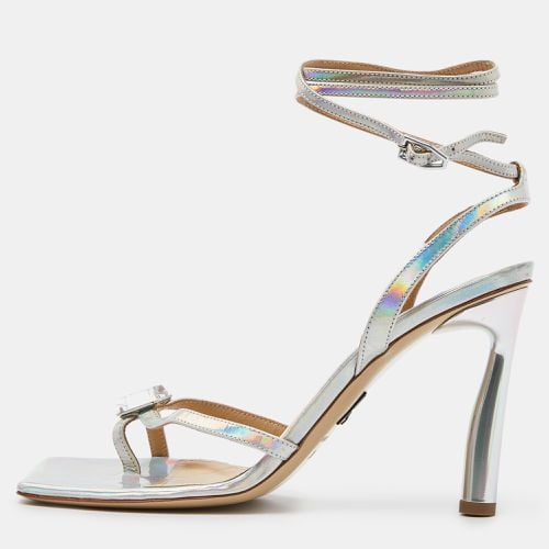 Paul Andrew Holographic Patent Leather Slingback Sandals Size 39.5 - Paul Andrew - Modalova