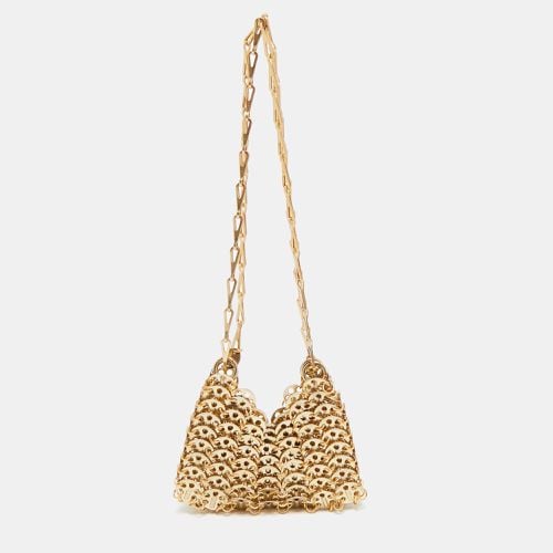 Paco Rabanne Gold Chain Link Metal Mini Crossbody Bag - Paco Rabanne - Modalova