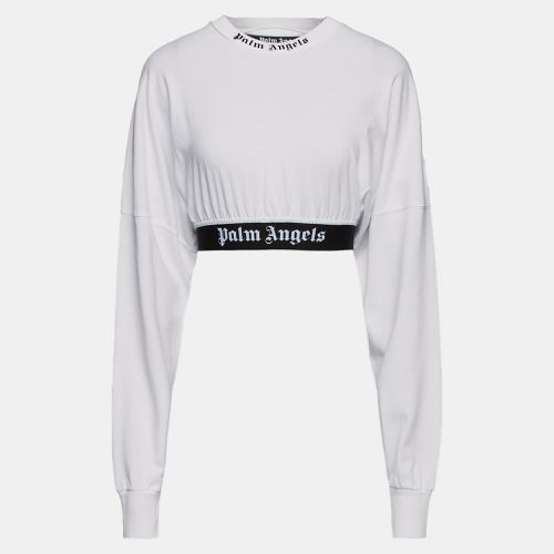 Palm Angels Cotton Long Sleeved Top XS - Palm Angels - Modalova