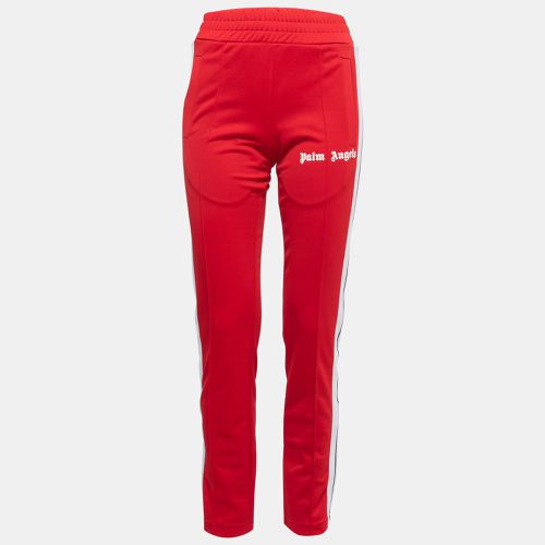 Palm Angels Red Jersey Stripe Detail Track Pants XXS - Palm Angels - Modalova