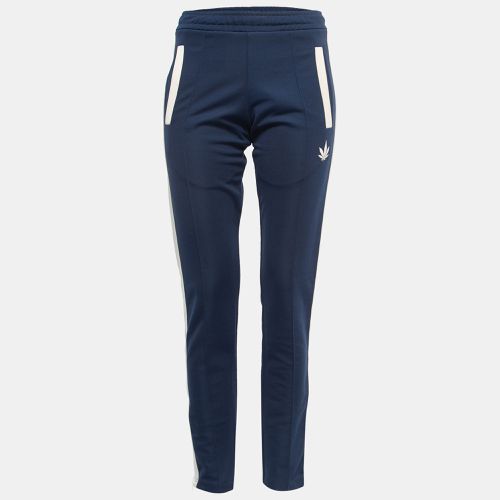 Palm Angels Blue Jersey Side Stripe Track Pants XXS - Palm Angels - Modalova