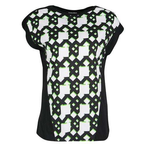 Peter Pilotto Black Geometric Print T-Shirt S - Peter Pilotto - Modalova