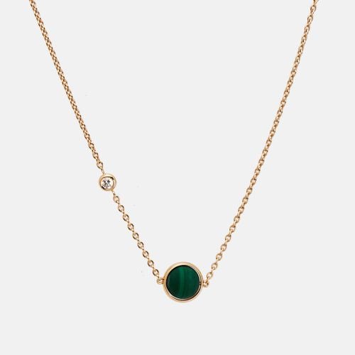 Piaget Possession Malachite Diamond 18K Rose Gold Pendant Necklace - Piaget - Modalova