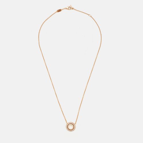 Piaget Possession Mother of Pearl Diamond 18k Rose Gold Necklace - Piaget - Modalova