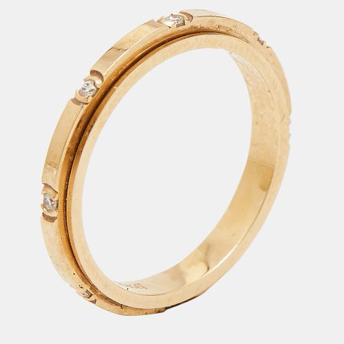 Piaget Possession Diamond 18k Rose Gold Band Ring Size 53 - Piaget - Modalova
