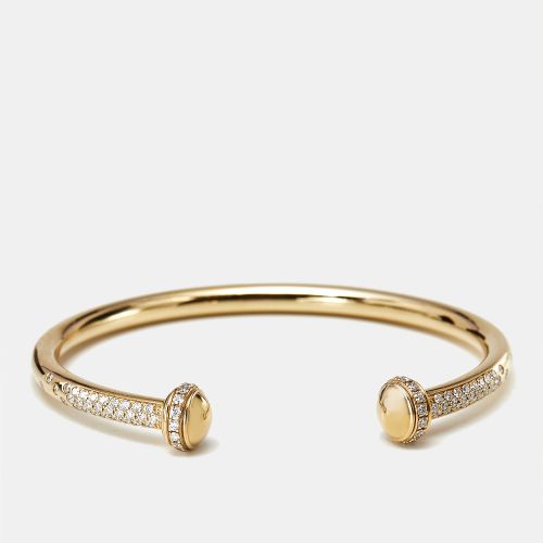 Piaget Possession Diamonds 18k Yellow Gold Open Cuff Bracelet 16 - Piaget - Modalova