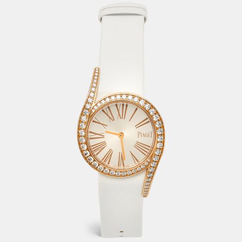 Piaget White 18K Rose Gold Diamond Satin Limelight Gala G0A41181 Women's Wristwatch 32 mm - Piaget - Modalova