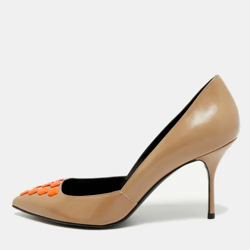 Size 37.5 Leather Pointed Toe Pumps - PIERRE HARDY - Modalova