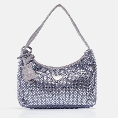 Prada Lilac Satin Re-Edition 2000 Shoulder Bag - Prada - Modalova