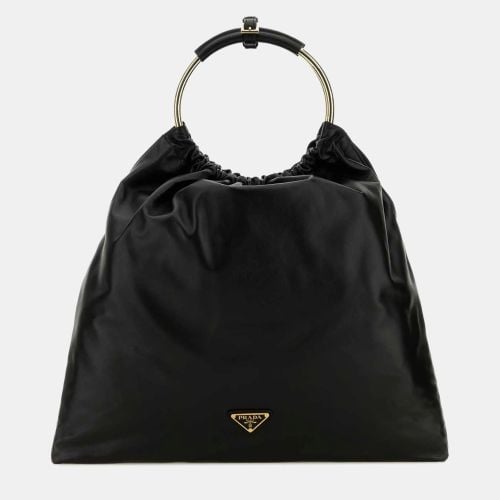 Prada Nero Black Leather Bucket Bag - Prada - Modalova