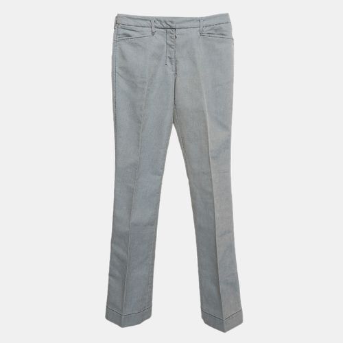 Prada Sport Blue Gabardine Skinny Trousers S - Prada Sport - Modalova