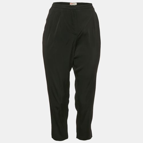 Prada Sport Black Sateen Capri Pants L - Prada Sport - Modalova