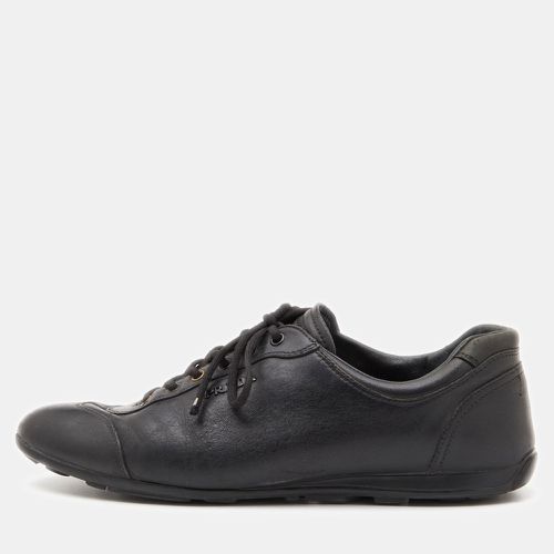 Prada Sport Black Leather Low Top Sneakers Size 41 - Prada Sport - Modalova