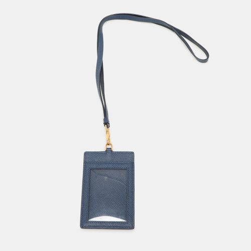 Saffiano Leather ID Badge Holder - Prada - Modalova