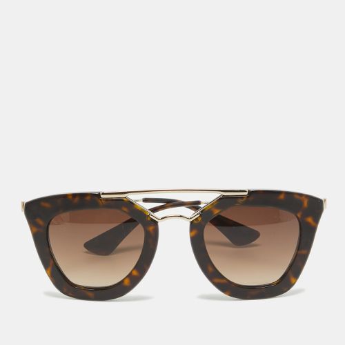 Prada Tortoise Brown/Gold Gradient SPR 090 Cat Eye Sunglasses - Prada - Modalova