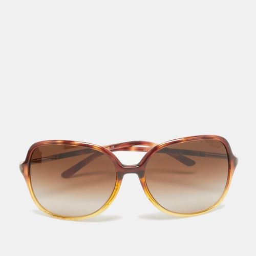 Prada Brown Gradient SPR 18M Oversized Sunglasses - Prada - Modalova