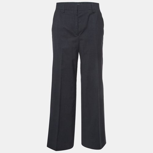 Prada Dark Grey Wool Tailored Formal Pants S - Prada - Modalova