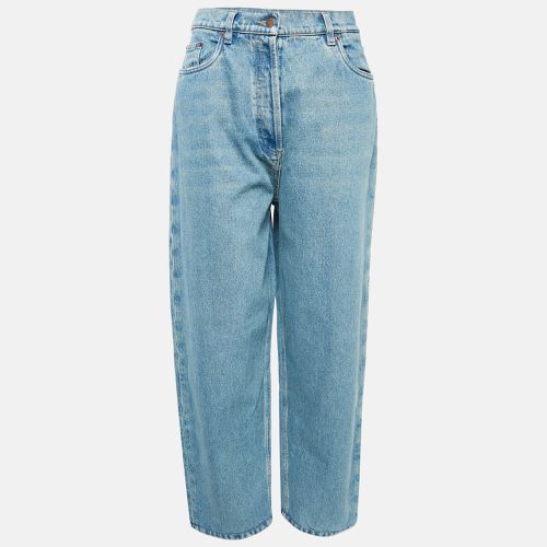 Prada Blue Denim High-Rise Loose Fit Jeans M Waist 28" - Prada - Modalova