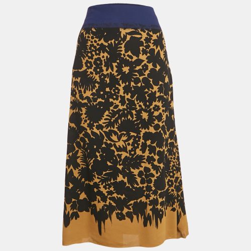 スカート PRADA 'Genziana' skirt Multicolor Mid-length skirt Prada Multicolour size 44 IT in Cotton
