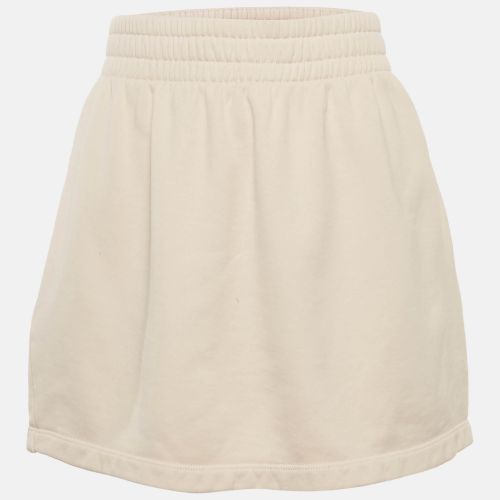 Prada Pink Cotton Jersey Drawstring Mini Skirt S - Prada - Modalova