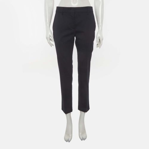 Wool Blend Regular Fit Trouser M - Prada - Modalova