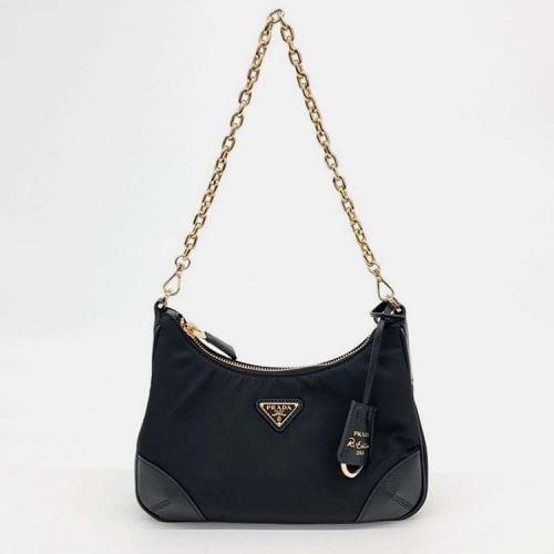 Prada Tesuto Chain Strap Hobo Bag - Prada - Modalova