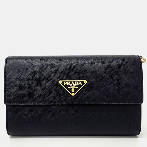 Prada Saffiano Clutch and Crossbody Bag - Prada - Modalova