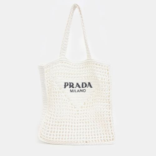 Prada raffia shoulder bag - Prada - Modalova