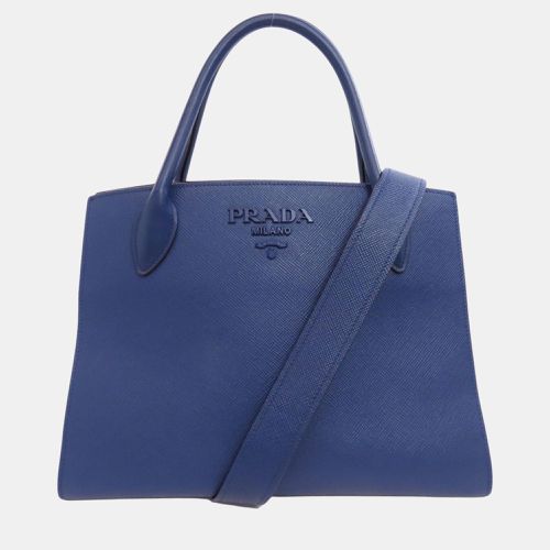 Prada Leather Saffiano Tote Bag - Prada - Modalova