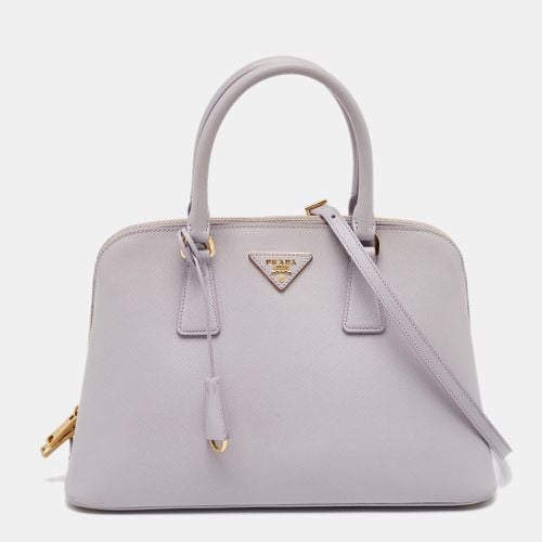 Prada Lilac Saffiano Lux Leather Medium Promenade Satchel - Prada - Modalova