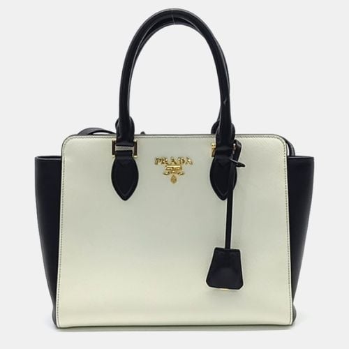 Prada Saffiano Soft Tote And Shoulder Bag - Prada - Modalova