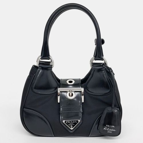 Prada padded nappa moon bag - Prada - Modalova