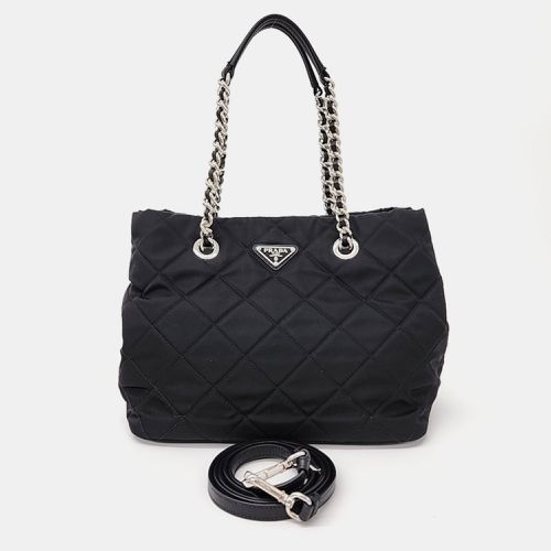 Prada Black Nylon shoulder bag - Prada - Modalova